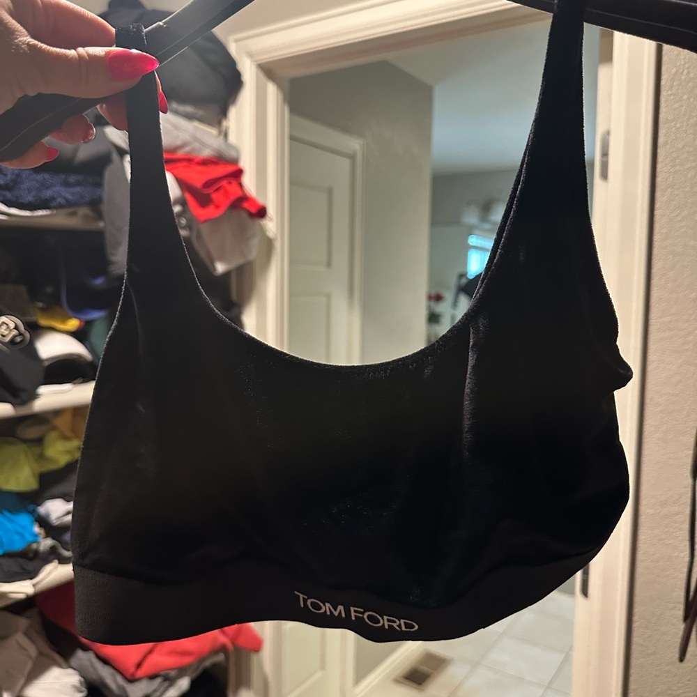 Tom Ford Black Seamless Bra, worn once!